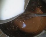 A picture of step 7 of Double Chocolate Mousse Cake.