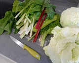 Foto del paso 1 de la receta: Verduras de hoja pochadas