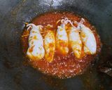 Foto langkah ke 5 dari resep Cumi sambel mercon.