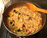 A picture of step 8 of Easy Yogurt Keema Curry.