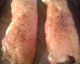 A picture of step 5 of Sunshine 's Chicken roll.