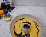 Foto langkah ke 8 dari resep Bolu marmer coklat (OVEN TANGKRING).