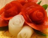 A picture of step 7 of Two-Layer Sushi Cake For Celebrations with a Message.