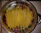 A picture of step 3 of One Pot Mexican Pasta.