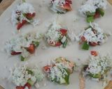 A picture of step 7 of Baked Mini Rava Bites.