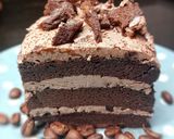 Foto langkah ke 16 dari resep Cake Coklat Kopi.