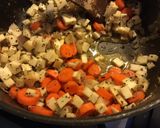 A picture of step 4 of Swiss Chard, Celery Root, Carrot, and Turnip Soup.