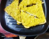 A picture of step 4 of Corn Toast.