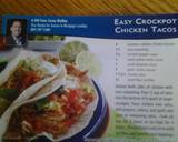 Crockpot chicken tacos