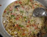 A picture of step 5 of Oats Upma.