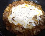 Foto del paso 3 de la receta Espaguetis con salsa blanca y champiñones