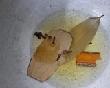 A picture of step 2 of Pudina rice.