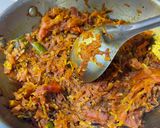 A picture of step 3 of Gazar ki sabji.