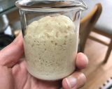 Hình bước làm 1 của món Bánh bao đào tiên nhân pizza