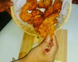 A picture of step 1 of Buttermilk fried Chicken.