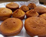A picture of step 6 of Orange flavour cup cakes.
