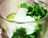 A picture of step 3 of Green Potato Enchiladas.