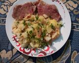 Pas rețetă Ceafă de porc cu garnitură de cartofi 2 fotografie