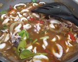Foto langkah ke 4 dari resep Cumi Saos Padang.