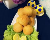 A picture of step 3 of Crispy potato and cheese balls.