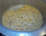A picture of step 1 of Karhae ChanaDaal.
