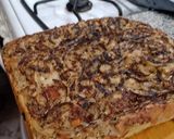 Foto del paso 4 de la receta: Fugazzeta rellena muzzarella bajo sodio, tomate y albahaca en Flip