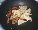 臘肉炒袖珍菇(簡單料理)食譜步驟5照片