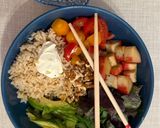 Foto del paso 1 de la receta: Poke salad mar y tierra
