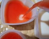 Hình bước làm 8 của món Panna cotta dưa hấu