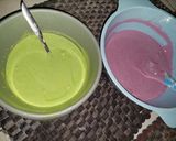 Foto langkah ke 4 dari resep Lapis Taro Pandan Keju.