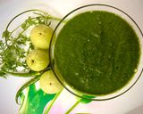 आँवले और हरे धनिये की चटनी (amla aur hare dhaniye ki chutney recipe in Hindi) रेसिपी चरण 3 फोटो