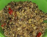 Foto langkah ke 5 dari resep Oseng jantung pisang+telur.