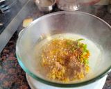 A picture of step 3 of Raw turmeric amla ginger and green chilli pickle.