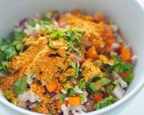 รูปขั้นตอนการทำที่ 3 ของ ลาบไก่ทรงเครื่อง (สูตรเจ็บจี๊ด)