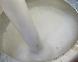 A picture of step 3 of Moongdal payasam.