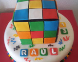 Foto del paso 12 de la receta: Tarta cubo de Rubik
