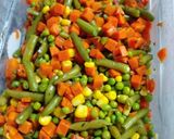 Foto del paso 2 de la receta: Guarnición mixta y brócoli al vapor