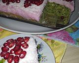 عکس مرحله 1 از دستور کیک خیس اسفناجی یلدایی