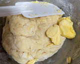 Foto langkah ke 4 dari resep Mexican Coffee Bun - No Knead (a.k.a Roti Boy).