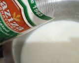 A picture of step 1 of Khoya kheer.