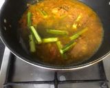 A picture of step 7 of Drumstick sabzi.