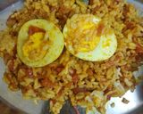 A picture of step 3 of Egg Rice.