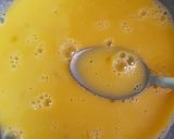 A picture of step 2 of #African tea withToast mayai for breakfast.