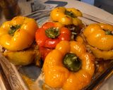 Sütőben sült töltött paprika recept fázis 5 fotója
