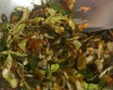 A picture of step 3 of Suji  spring roll.