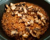 Foto del paso 7 de la receta Arroz a la paella de boletus con mayonesa de trufa
