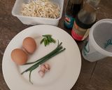 Foto langkah ke 1 dari resep Dadar Telur Cah Tauge.