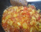 A picture of step 4 of Hari pyaz Aloo !.