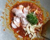 Gambar langkah 4 resipi Rendang Selimut.