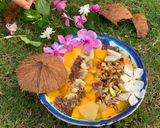 A picture of step 4 of Tropical Mango Smoothie Bowl.